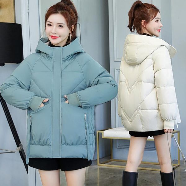 2020 new winter jacket parkas hooded women coat loose thick warm cotton-padded jackets female parka casual outwear plus size, Black
2020 new winter jacket parkas hooded women coat loose thick warm cotton-padded jackets female parka casual outwear plus size, Black