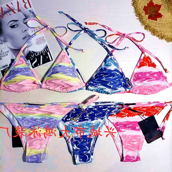 women's tricolor bikini swimsuit factory
women's tricolor bikini swimsuit factory