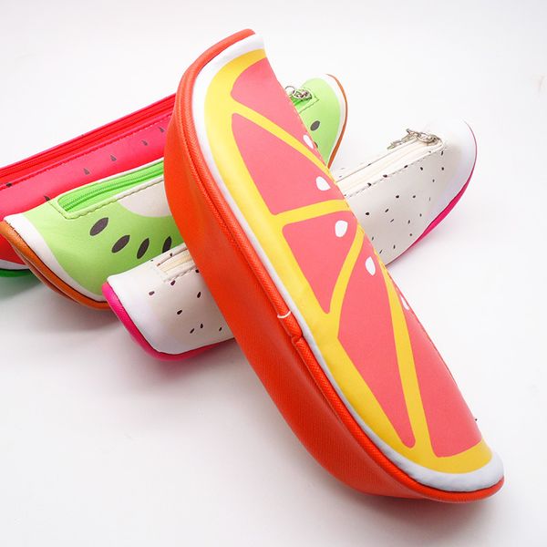 creative watermelon orange stationery storage bag fruit style school pencil case girls novelty cute leather pencil bag t9i001116
creative watermelon orange stationery storage bag fruit style school pencil case girls novelty cute leather pencil bag t9i001116