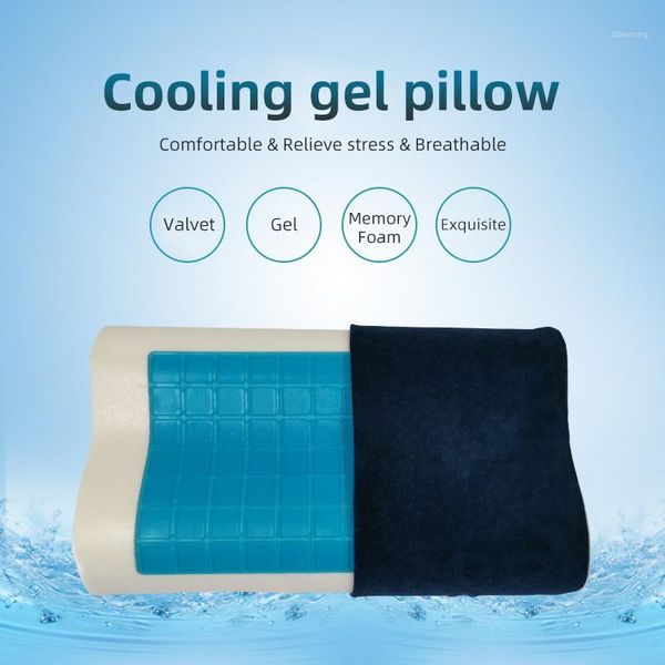 cooling gel pillow massage memory foam velvet pillowcase orthopedic pillows slow rebound sleep pillows cervical pillow bedding1
cooling gel pillow massage memory foam velvet pillowcase orthopedic pillows slow rebound sleep pillows cervical pillow bedding1