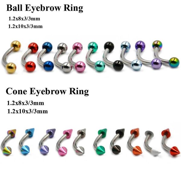 showlove-10pcs assorted color stainless steel horseshoe circular bead ring eyebrow ring nose lip rings body piercing jewelry 16g q sqcdrn, Silver
showlove-10pcs assorted color stainless steel horseshoe circular bead ring eyebrow ring nose lip rings body piercing jewelry 16g q sqcdrn, Silver