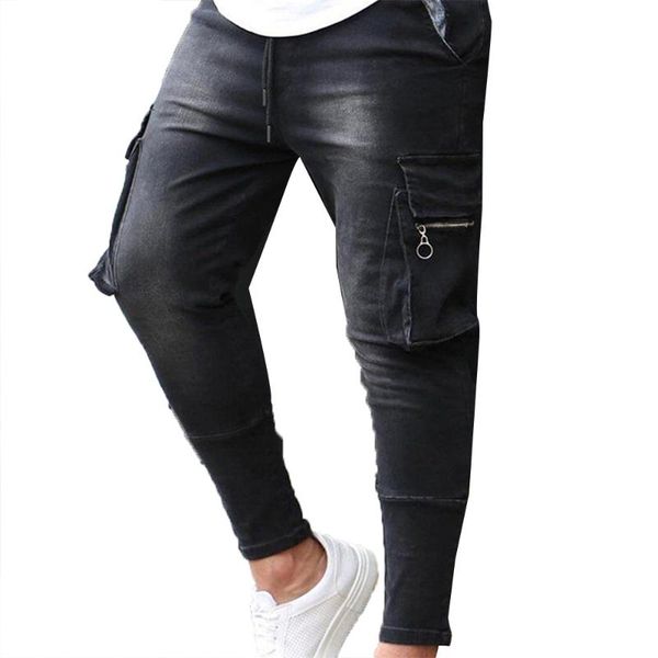 men's jeans sknny cargo pants pocket men trousers clothing black blue denim jogger casual long pencil
men's jeans sknny cargo pants pocket men trousers clothing black blue denim jogger casual long pencil