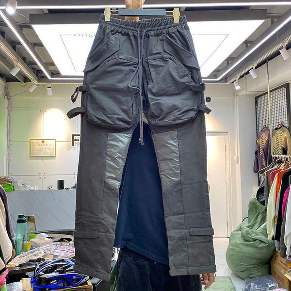 men's pants street fashion brand ins large pocket thickened zipper functional pants men's loose velcro casual overalls, Black
men's pants street fashion brand ins large pocket thickened zipper functional pants men's loose velcro casual overalls, Black