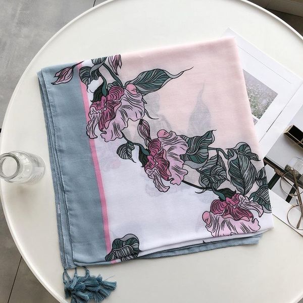 silk scarf women's summer thin shawl all kinds of spring and autumn long scarf beach towel large shawl sunscreen shawl wmtpek bdesybag, Blue;gray
silk scarf women's summer thin shawl all kinds of spring and autumn long scarf beach towel large shawl sunscreen shawl wmtpek bdesybag, Blue;gray