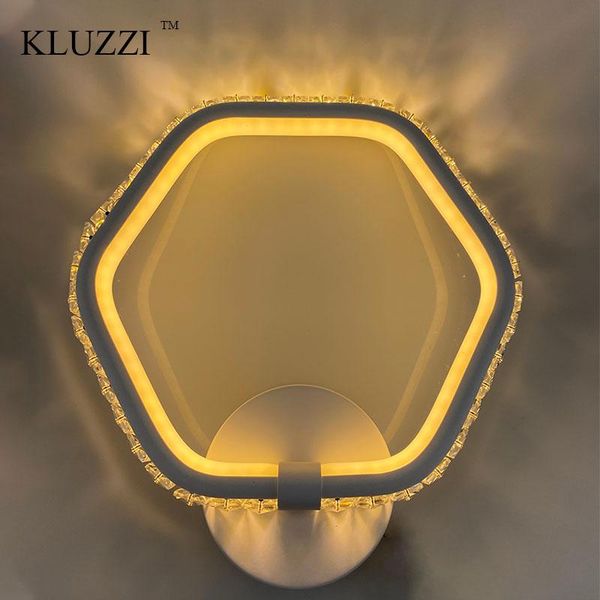 wall lamp nordic hexagonal lamps bedroom beside crystal led light home indoor corridor white sconce aluminum
wall lamp nordic hexagonal lamps bedroom beside crystal led light home indoor corridor white sconce aluminum