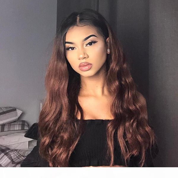 glueless full front lace wigs indian hair ombre color dark brown long human hair raw remy raw body wave, Black;brown
glueless full front lace wigs indian hair ombre color dark brown long human hair raw remy raw body wave, Black;brown