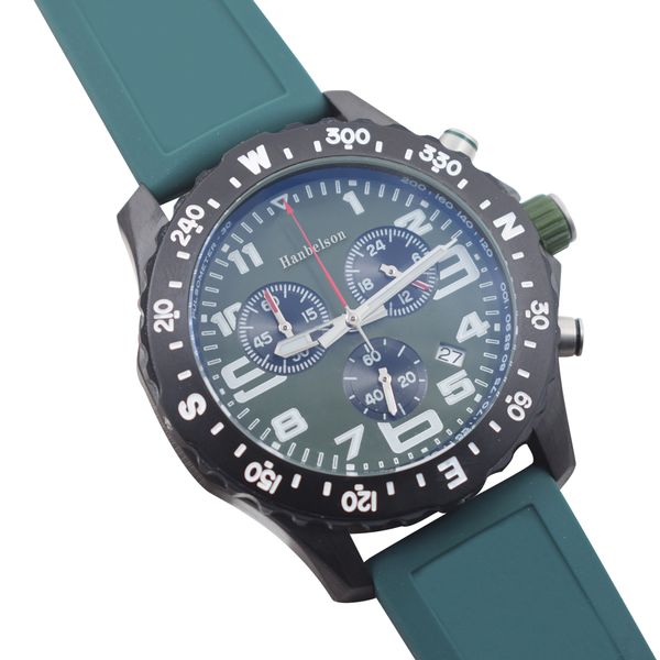 1884 red special edition mens watches fashion vk quartz movement watches chronograph green rubber strap sport man wristwatches hanbelson, Slivery;brown
1884 red special edition mens watches fashion vk quartz movement watches chronograph green rubber strap sport man wristwatches hanbelson, Slivery;brown