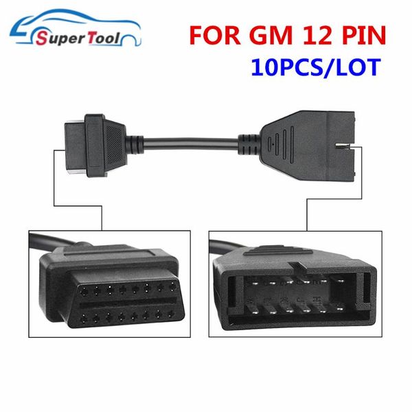 10pcs/lot for gm daewoo 12 pin male to 16pin obd2 female connector cables for gm 12pin to 16pin obd car diagnostic cable tool
10pcs/lot for gm daewoo 12 pin male to 16pin obd2 female connector cables for gm 12pin to 16pin obd car diagnostic cable tool