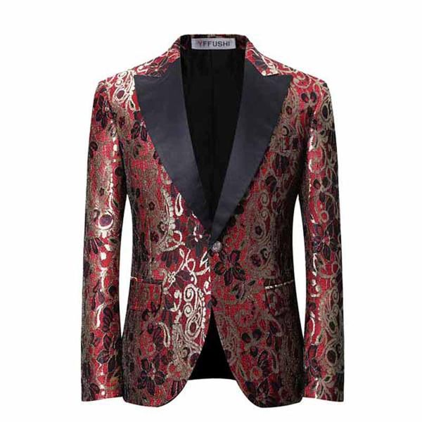 cloudstyle 2021 new arrival mens blazer casual claret flower printed party mens wedding suits slim fit blazer, White;black
cloudstyle 2021 new arrival mens blazer casual claret flower printed party mens wedding suits slim fit blazer, White;black