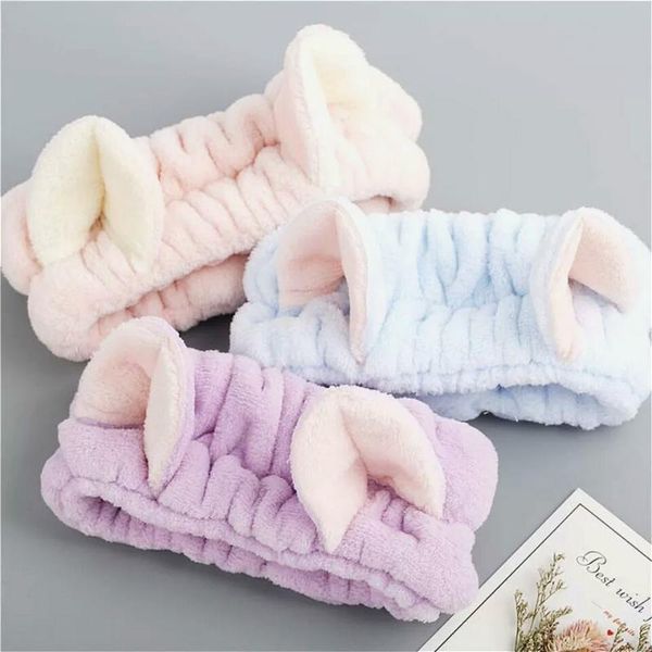 women girls cute coral fleece cat ears elastic headbands soft comfortable wash face bath hairbands p prop hair accessories, Slivery;white
women girls cute coral fleece cat ears elastic headbands soft comfortable wash face bath hairbands p prop hair accessories, Slivery;white