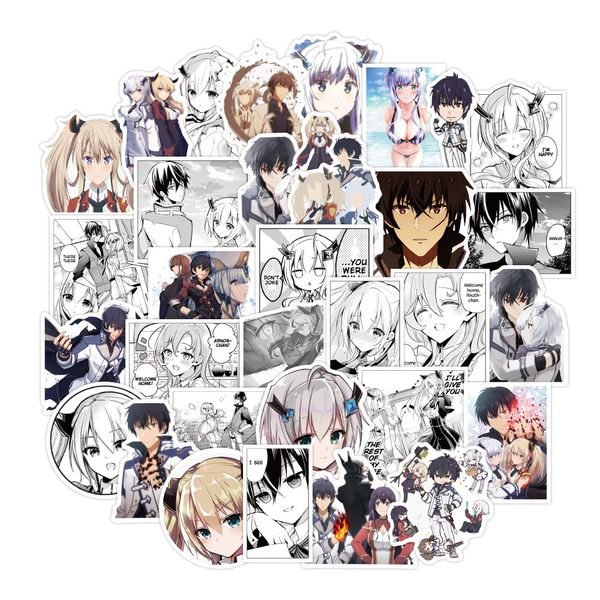 50pcs/set maoh gakuin no futekigousha new anime small waterproof stickers for lapnotebook
50pcs/set maoh gakuin no futekigousha new anime small waterproof stickers for lapnotebook