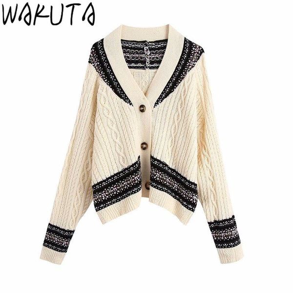 women's knits & tees wakuta 2021 european and american cardigan color elegant loose block fashion v neck chic long sleeve knitted sweat, White
women's knits & tees wakuta 2021 european and american cardigan color elegant loose block fashion v neck chic long sleeve knitted sweat, White