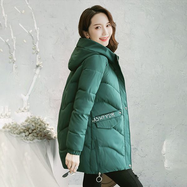 2021 newhooded long winter thick women's jackets collar letter print plus size female coats f6ga, Black
2021 newhooded long winter thick women's jackets collar letter print plus size female coats f6ga, Black