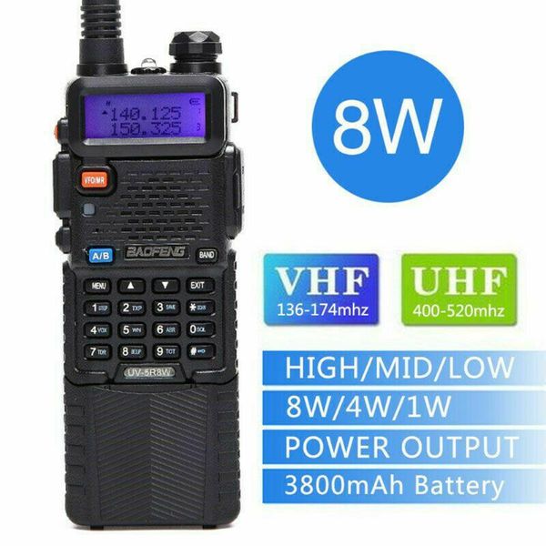8w for baofeng uv-5r 3800mah walkie talkie 10 km tri power dual band baofeng uv 5r ham radio 10 km uhf vhf ham radio uv5r
8w for baofeng uv-5r 3800mah walkie talkie 10 km tri power dual band baofeng uv 5r ham radio 10 km uhf vhf ham radio uv5r