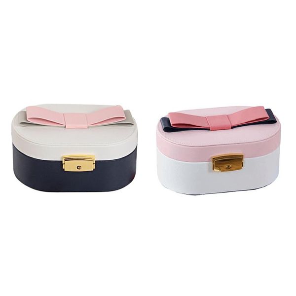 jewelry pouches, bags bow box european princess style double storage with lock, Pink;blue
jewelry pouches, bags bow box european princess style double storage with lock, Pink;blue
