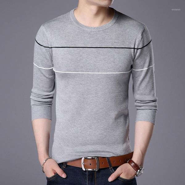 autumn men's knitted sweater t shirt comfy o neck long sleeve pullover stripe patchwork jumper casual bottoming shirt for winter1, White;black 
autumn men's knitted sweater t shirt comfy o neck long sleeve pullover stripe patchwork jumper casual bottoming shirt for winter1, White;black
