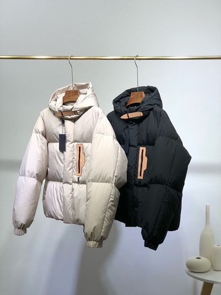 winter new cotton-padded jacket for men and women bread short down jacket white duck down thickened to keep warm against the cold, Black
winter new cotton-padded jacket for men and women bread short down jacket white duck down thickened to keep warm against the cold, Black