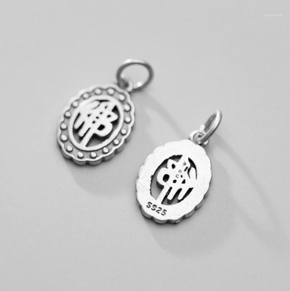 925 sterling silver diy chinese buddha buddhism charm pendant jewelry a28431, Bronze;silver
925 sterling silver diy chinese buddha buddhism charm pendant jewelry a28431, Bronze;silver