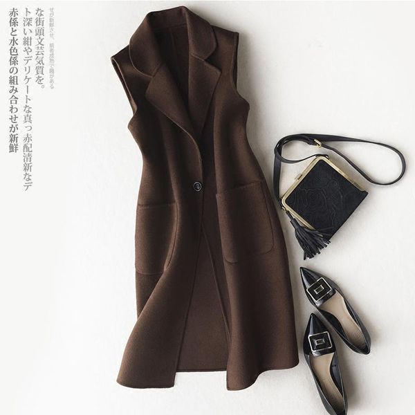 women's vests kmetram women's vest 100% wool coat female jacket woman spring 2021 streetwear long trench coats chaqueta mujer my27, Black;white
women's vests kmetram women's vest 100% wool coat female jacket woman spring 2021 streetwear long trench coats chaqueta mujer my27, Black;white