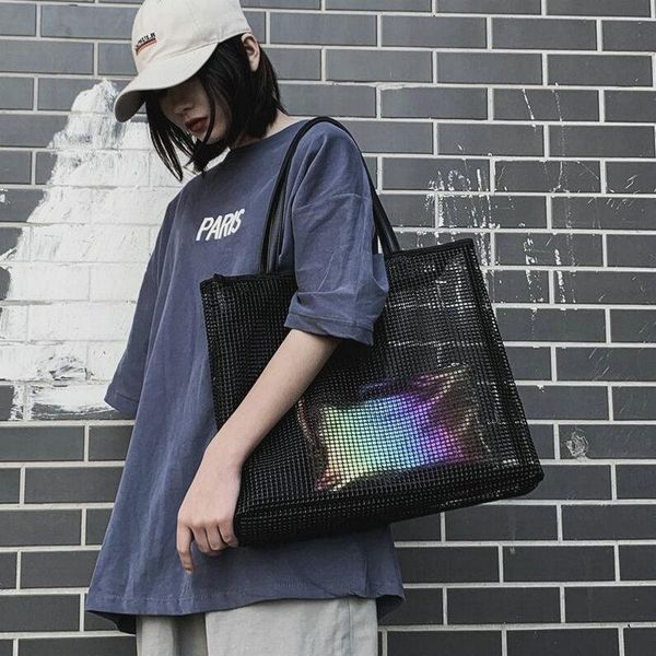 women shoulder bag 2020 summer new high capacity openwork net pocket fashion handbag ladies tote c42-54
women shoulder bag 2020 summer new high capacity openwork net pocket fashion handbag ladies tote c42-54