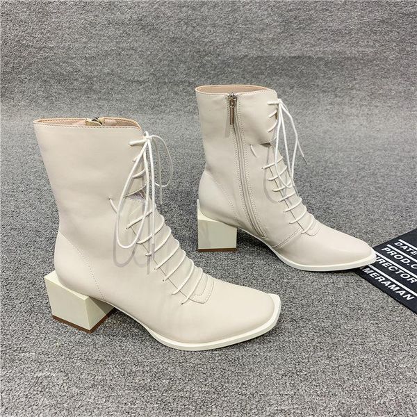 2020 square heel short boots woman mid heels ankle boots women autumn shoes square toe female footware side zipper black beige
2020 square heel short boots woman mid heels ankle boots women autumn shoes square toe female footware side zipper black beige
