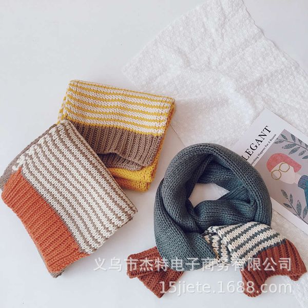 mini new autumn frh and color winter matching children's knitted scarf neck cover qkbv, Red;brown
mini new autumn frh and color winter matching children's knitted scarf neck cover qkbv, Red;brown