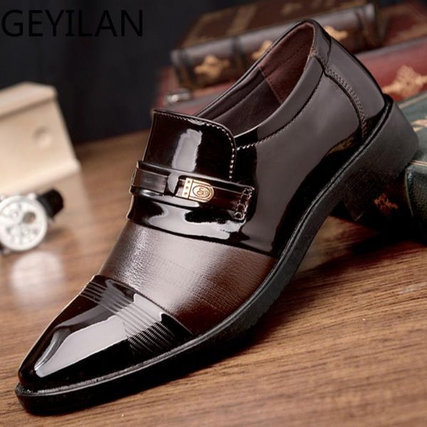 dress shoes mazefeng 2021 fashion business men classic genuine leather men's suits slip on oxfords, Black
dress shoes mazefeng 2021 fashion business men classic genuine leather men's suits slip on oxfords, Black