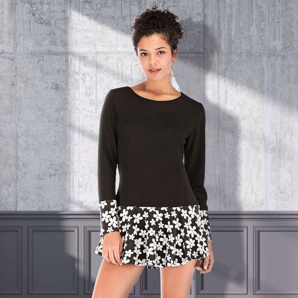 women's lace new large spring 2020 stitching slim long sleeve t-shirt jr8068, Black;gray
women's lace new large spring 2020 stitching slim long sleeve t-shirt jr8068, Black;gray