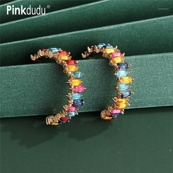 pinkdudu new trendy shiny colorful crystal drop earrings boho big geometric circle round dangle earrings for women jewelry og1571, Silver
pinkdudu new trendy shiny colorful crystal drop earrings boho big geometric circle round dangle earrings for women jewelry og1571, Silver
