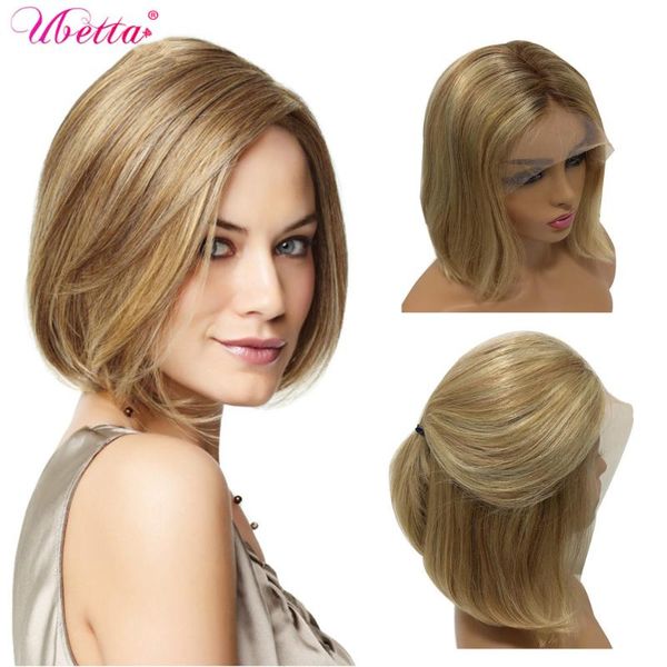 ubetta 100% real hair wigs highlight u part wig human hair ombre bob wig blonde honey 613 colored with baby for black women, Black;brown
ubetta 100% real hair wigs highlight u part wig human hair ombre bob wig blonde honey 613 colored with baby for black women, Black;brown