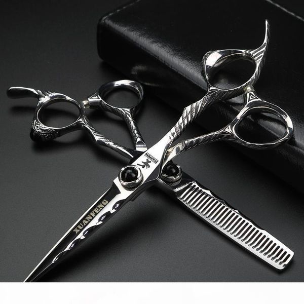 professional hairdressing scissors 6 inch silver 440c steel cutting scissors hair thinning shear for barber salon home men women
professional hairdressing scissors 6 inch silver 440c steel cutting scissors hair thinning shear for barber salon home men women