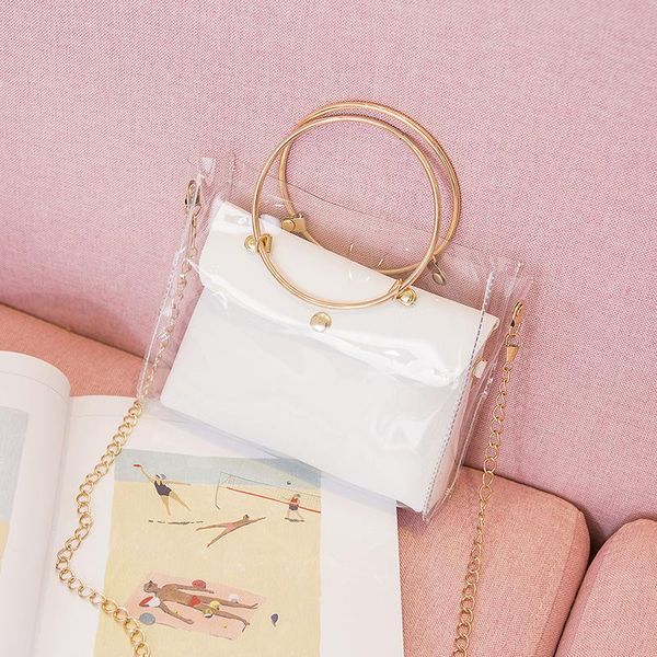 2020 design luxury handbag women transparent bucket bag clear pvc jelly small shoulder bag female chain crossbody messenger bags
2020 design luxury handbag women transparent bucket bag clear pvc jelly small shoulder bag female chain crossbody messenger bags