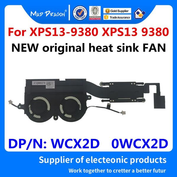 lapcooling pads original cpu / graphics heatsink fan assembly for xps13 9380 xps 13-9380 dp/n: wcx2d 0wcx2d at2q0001dt0
lapcooling pads original cpu / graphics heatsink fan assembly for xps13 9380 xps 13-9380 dp/n: wcx2d 0wcx2d at2q0001dt0