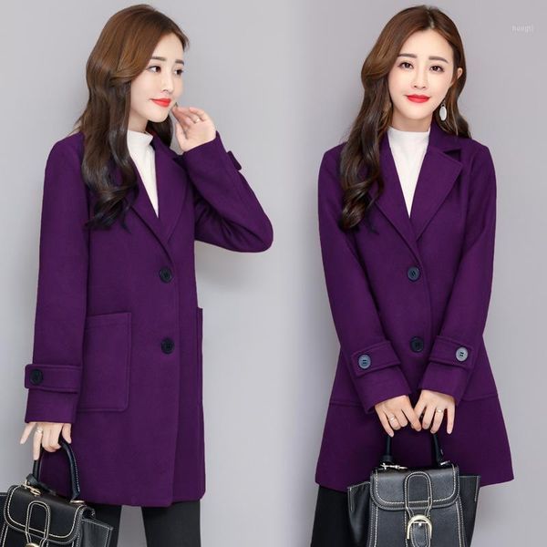 office lady slim women long winter wool blend coat single breasted wool coat and jacket turn-down collar outerwear1, Black
office lady slim women long winter wool blend coat single breasted wool coat and jacket turn-down collar outerwear1, Black