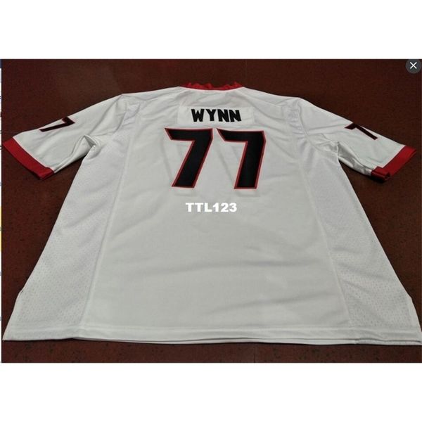 3421 #77 isaiah wynn georgia bulldogs size s-4xl red black white college jersey or custom any name or number jersey
3421 #77 isaiah wynn georgia bulldogs size s-4xl red black white college jersey or custom any name or number jersey