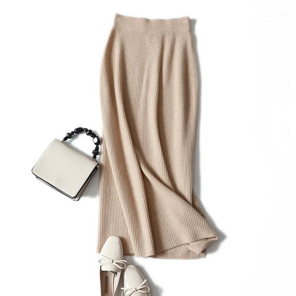 autumn and winter new pure cashmere mid long buttock skirt solid color split one step skirt slim1, Black
autumn and winter new pure cashmere mid long buttock skirt solid color split one step skirt slim1, Black