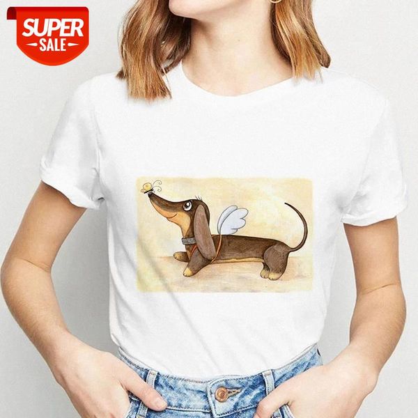 ZOGANKIN Dachshund Funny T Shirt Women Harajuku Cute Dog and Cat Summer New Fashion T-shirt Girls Tshirt Tops #IH0f, White
ZOGANKIN Dachshund Funny T Shirt Women Harajuku Cute Dog and Cat Summer New Fashion T-shirt Girls Tshirt Tops #IH0f, White
