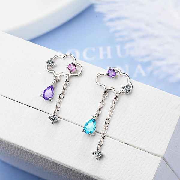 dangle & chandelier asymmetric cloud earrings silver color colored zircon water drop tassel earring for women oorbellen s-e810
dangle & chandelier asymmetric cloud earrings silver color colored zircon water drop tassel earring for women oorbellen s-e810