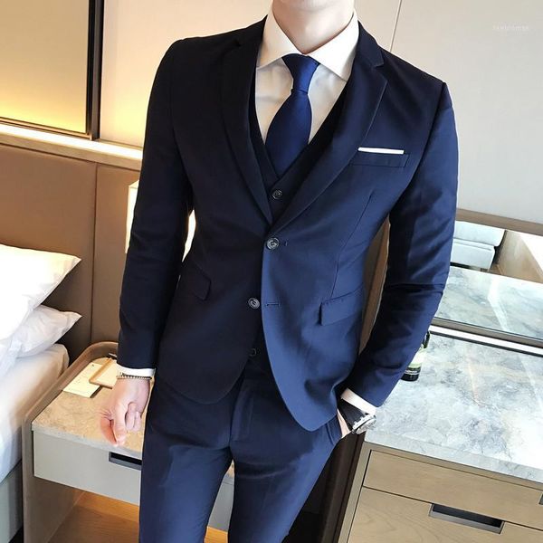 wedding suits for men slim fit men's formal business 3pcs notch lapel terno masculino work wear1 men's & blazers, White;black
wedding suits for men slim fit men's formal business 3pcs notch lapel terno masculino work wear1 men's & blazers, White;black