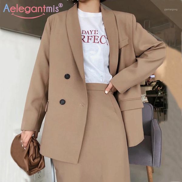 aelegantmis fashion khaki double breasted office ladies casual blazer women long sleeve pockets work coats solid blazers 20201, White;black
aelegantmis fashion khaki double breasted office ladies casual blazer women long sleeve pockets work coats solid blazers 20201, White;black