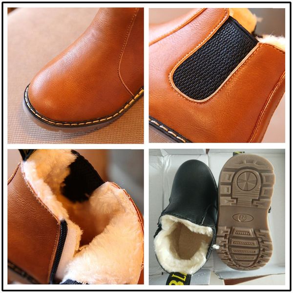 winter rain big boy children's boys limited short boots england leather shoes girls boot new botas, Black;red
winter rain big boy children's boys limited short boots england leather shoes girls boot new botas, Black;red
