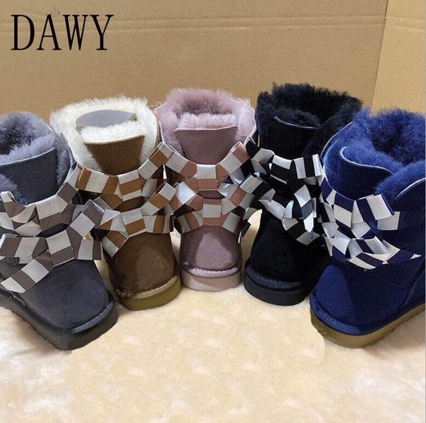 2020 australia new two bows real cow leather fur snow boots women winter boots warm lady snow us4-13, Black
2020 australia new two bows real cow leather fur snow boots women winter boots warm lady snow us4-13, Black
