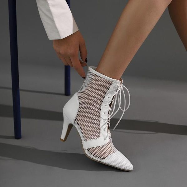 us4-14 womens mesh net holes breathable ankle boots lace up breathable stilettos high heel riding black white plus over size
us4-14 womens mesh net holes breathable ankle boots lace up breathable stilettos high heel riding black white plus over size