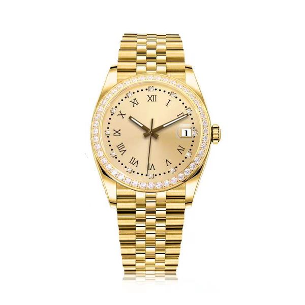 luxury watch men 116243 requin 2813 gold stainless steel case double row diamond calendar automatic mechanical date just sapphire roman nume, Slivery;brown
luxury watch men 116243 requin 2813 gold stainless steel case double row diamond calendar automatic mechanical date just sapphire roman nume, Slivery;brown