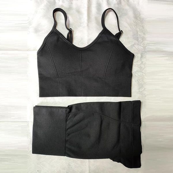 2 pcs set summer sports suit women seamless active wear strap bra with pad fitness crop high waist gym shorts tummy control kg-571, White;red
2 pcs set summer sports suit women seamless active wear strap bra with pad fitness crop high waist gym shorts tummy control kg-571, White;red
