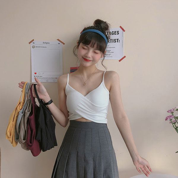 2021 new 6-color sleeveless women crop for ladies vest women's clothing (f6673 1wvg, White
2021 new 6-color sleeveless women crop for ladies vest women's clothing (f6673 1wvg, White