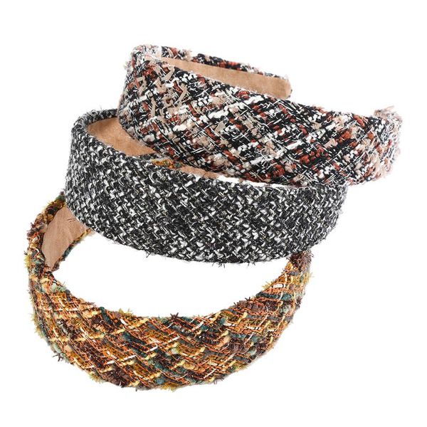 autumn and winter straight head hoop hair band hair accessories cotton weave headband solid color elegant hand-woven women girls
autumn and winter straight head hoop hair band hair accessories cotton weave headband solid color elegant hand-woven women girls