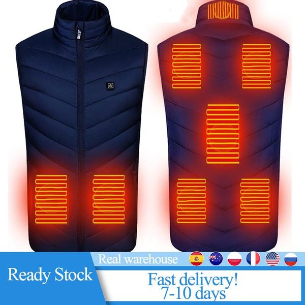 outdoor t-shirts electric heated vest 8 places heating waistcoat thermal warm clothing feather winter sleeveless jacket, Gray;blue
outdoor t-shirts electric heated vest 8 places heating waistcoat thermal warm clothing feather winter sleeveless jacket, Gray;blue