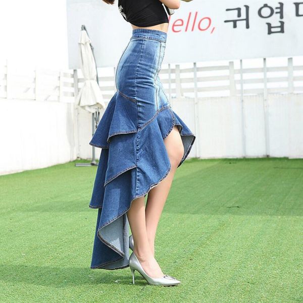 mrs. long denim high waist skirt gradient 2021 nice fish tail bohemian jeans female skirts p1446 zao2, Black
mrs. long denim high waist skirt gradient 2021 nice fish tail bohemian jeans female skirts p1446 zao2, Black