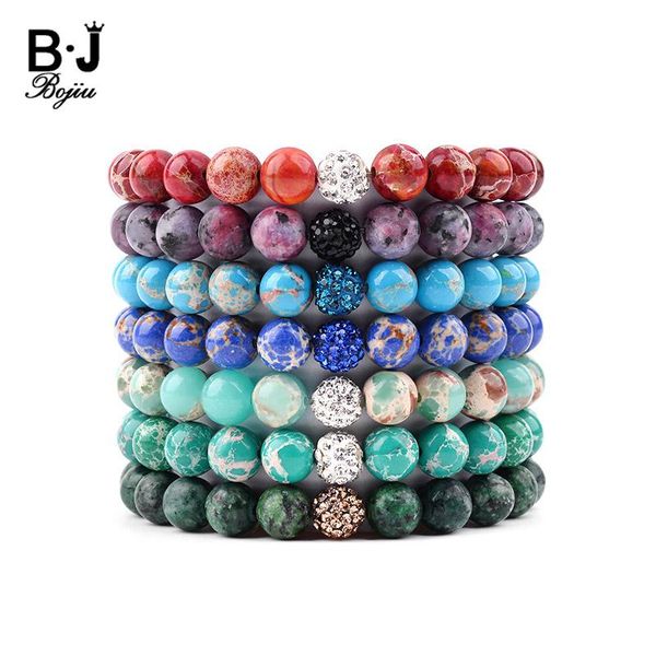 bojiu natural agates stone bracelet for women 10mm zircon ball red blue green purple river stone bracelet lady party gift bc259, Black
bojiu natural agates stone bracelet for women 10mm zircon ball red blue green purple river stone bracelet lady party gift bc259, Black